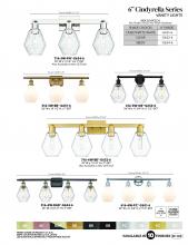 Innovations Lighting 716-4W-CB-G652-6 - Cindyrella - 4 Light - 33 inch - Champagne Bronze - Bath Vanity Light