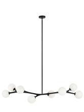 Matteo Lighting C81508BKOP - Rami Black Chandelier