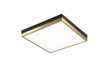 Matteo Lighting M11414BKAG - Tux Flush Mounts