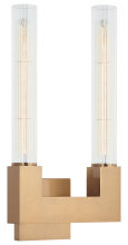 Matteo Lighting S03102AG - Odelle Aged Gold Brass Wall Sconce
