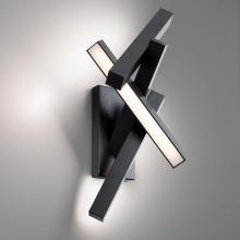 Modern Forms Online WS-W64824-BK - Chaos Outdoor Wall Sconce Light