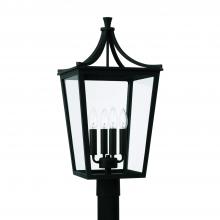  947943BK - 4-Light Outdoor Post-Lantern