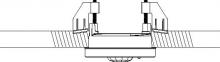  L-CRMK-WH - LRF CEILING RECESS MOUNT