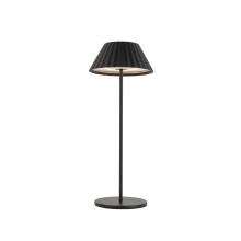  TL67914-BK - Zola 6-in Black LED Table Lamp