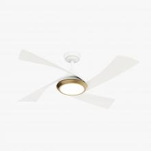  52847 - Casablanca 52 in Vespucci Fresh White Damp Rated Ceiling Fan with LED Light Kit and Handheld Remote