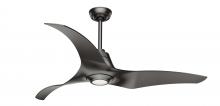  52438 - Hunter 60 inch Arwen ENERGY STAR® Granite Damp Rated Ceiling Fan with LED LT Kit and Handheld Remote