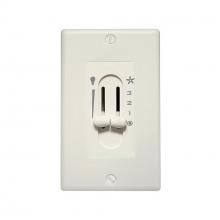  27182 - Hunter Fan-Light Dual Slide Wall Control