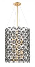  N7847-711 - Brookcrest - 8 Light Pendant