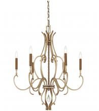  N6557-690 - Magnolia Manor - 6 Light Chandelier