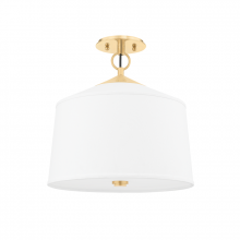  5210-AGB - 1 LIGHT SEMI FLUSH MOUNT