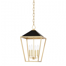  5713-GL/BK - 4 LIGHT SMALL PENDANT