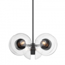  9427-BBR - 6 LIGHT CHANDELIER