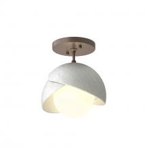  121377-SKT-05-05-GG0711 - Brooklyn 1-Light Double Shade Semi-Flush