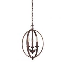  3033-RBZ - 3-Light Pendant light Rubbed Bronze