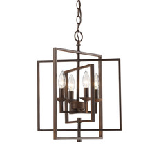  3230-RBZ - 4-Light Pendant light Rubbed Bronze