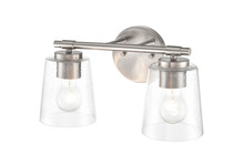  8112-BN - 2-Light Vanity Brushed Nickel