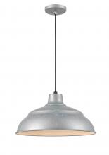  LEDRWHC17-PGA - R Series 1-Light Cord Hung Warehouse Painted Galvanized