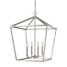  3254-SN - 4-Light Pendant light Satin Nickel