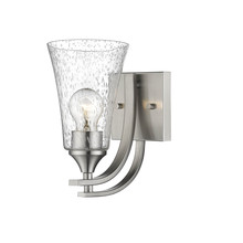  1491-SN - Natalie 1-Light Wall Sconce Satin Nickel