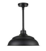  LEDRWHS14-SB - R Series 1-Light LED Warehouse Shade Satin Black