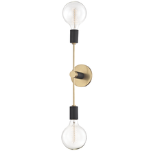  H178102-AGB/BK - Astrid Wall Sconce