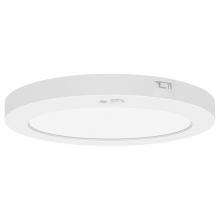  20851LEDMS-WH/ACR - Dua Voltage Motion Sensor LED Flush Mount