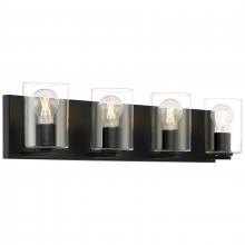  62583LEDDLP-MBL/CLR - 4 Light LED Vanity