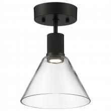  63146LEDD-MBL/CLR - Martini LED Semi-Flush