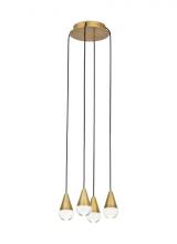  700TRSPCPA4RNB-LED930 - Cupola 4 Light Chandelier