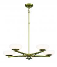  P1465-695-L - Scale - 5 Light Chandelier LED