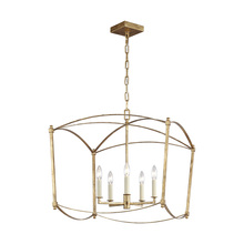 Visual Comfort & Co. Studio Collection F3325/5ADB - Wide Lantern