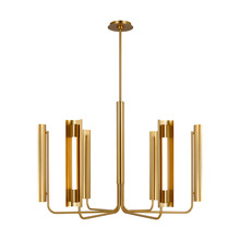  KC1076BBS - Carson Six Light Chandelier