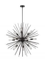  OLF3296/12ORB - Hilo Large Outdoor Chandelier