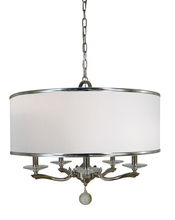  4996 SP - 5-Light Satin Pewter Glamour Chandelier