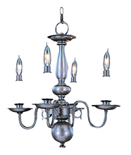  9143 MB - 4-Light Mahogany Bronze Jamestown Mini Chandelier