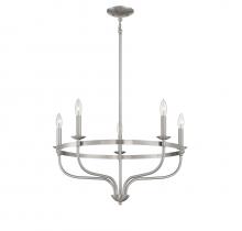  M10087BN - 5-Light Chandelier in Brushed Nickel