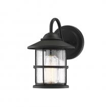  M50014BK - 1-Light Outdoor Wall Lantern in Matte Black