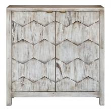  25862 - Uttermost Catori Smoked Ivory Console Cabinet