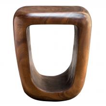  25457 - Uttermost Loophole Wooden Accent Stool