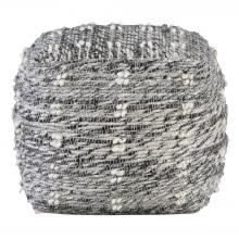  23974 - Uttermost Narol Gray Pouf