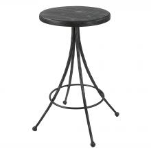  22970 - Uttermost Sona Black Counter Stool