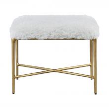  23784 - Uttermost Charmed Sheepskin Small Bench