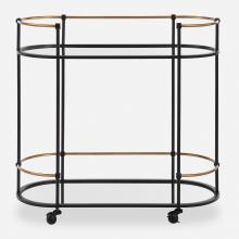  24186 - Uttermost Andre Iron Bar Cart