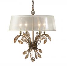  21245 - Uttermost Alenya 4 Light Gold Metal Chandelier