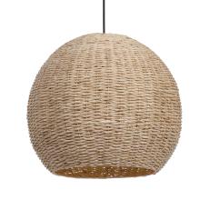  21536 - Uttermost  Seagrass 1 Light Dome Pendant