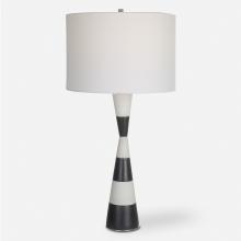  30165-1 - Uttermost Bandeau Banded Stone Table Lamp