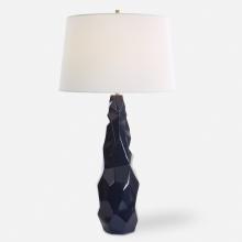  30173 - Uttermost Kavos Geometric Blue Table Lamp