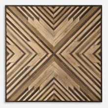  04160 - Uttermost Floyd Wooden Wall Art