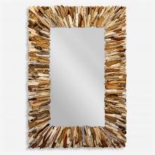  09783 - Uttermost Teak Branch Rectangular Mirror