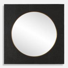  09984 - Uttermost Ember Black Square Mirror